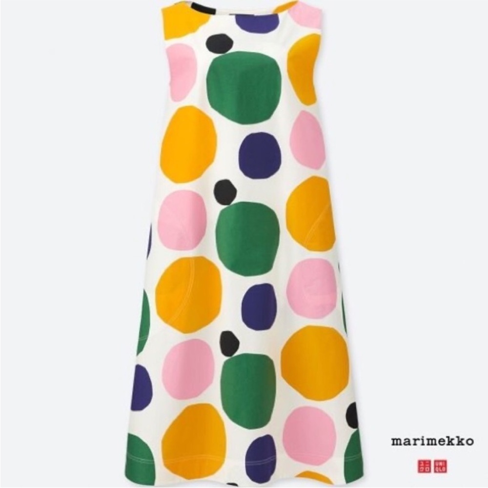 Uniqlo x Marimekko Polka Dot A-Line Dress